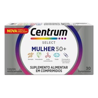 Imagem de Vitamina Centrum Select Mulher 50+ Com Luteina E Licopeno - Congratula