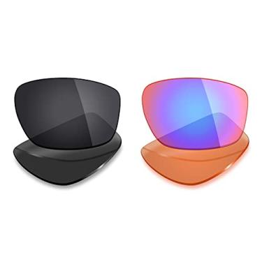 Imagem de 2 pares de lentes polarizadas de reposição da Mryok para óculos de sol Oakley Valve 2014 – Opções