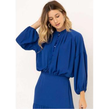 Imagem de Blusa crepe decote franzido seiki 321030