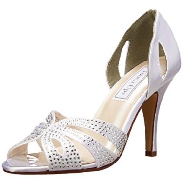 Imagem de Touch Ups Sandália social feminina Poise, Branco, 39