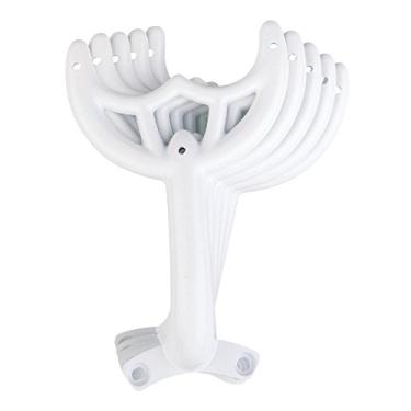 Imagem de Westinghouse Lighting 7740100 VA-HP008 Westinghouse 77401 Braço de lâmina de ventilador de 106 cm (5 por pacote), acabamento branco, 5 unidades