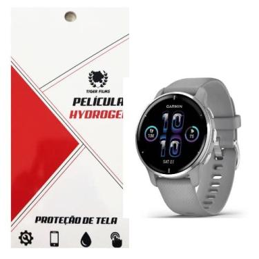 Imagem de Película Garmim Venu 2 plus Tiger Film Hydrogel HD Premium (3xunid)