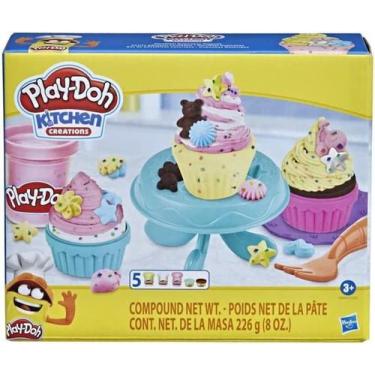 Imagem de Massinha Cupcakes Coloridos Play Doh Bolinhos - Hasbro F2929