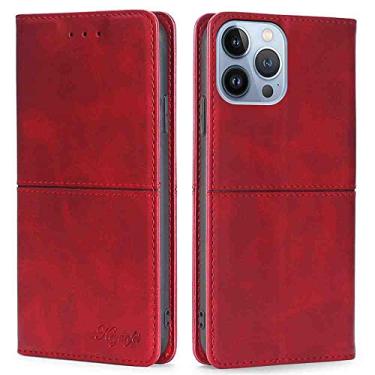 Imagem de Estojo Fólio de Capa de Telefone for SAMSUNG GALAXY NOTE4, Couro PU Premium Capa Slim Fit for GALAXY NOTE4, 2 slots de cartão, Anti-sujidade, vermelho