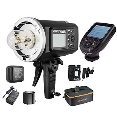 Imagem de Godox AD600BM Bowens Mount 600Ws com flash externo Godox XPRO-C GN87 HSS com sistema X sem fio 2.4G, bateria de 8700mAh, bolsa de transporte Godox CB-09 e bolsa flash portátil Godox PB-600