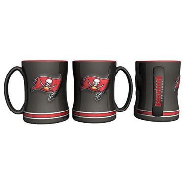 Imagem de Caneca de café Tampa Bay Buccaneers - 400 ml preta