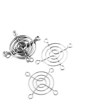 Imagem de QMseller 5 peças de arrefecimento axial, protetor de dedo, arame de metal, CPU de computador CA CC de 50 mm