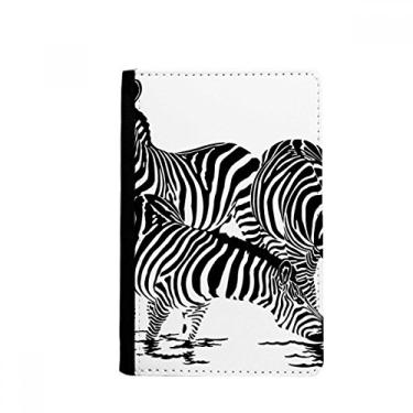 Imagem de Porta-passaporte de animal Simple Pintos Notecase Burse carteira porta-cartão, Multicolor
