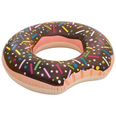 Imagem de Bóia Inflável Donut Rosquinha Mor Suporta Até 90Kg - Piscina