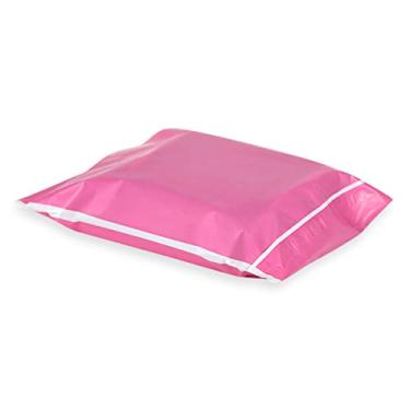 Imagem de Envelope Segurança 60 x 50 cm Rosa Bebê 250 und Ecológico Cinza Reciclado Saco Correios Ecommerce Embalagem Fácil