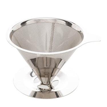 Imagem de LYOR - Filtro para Café de Aço Inox 13cm x 10,5cm