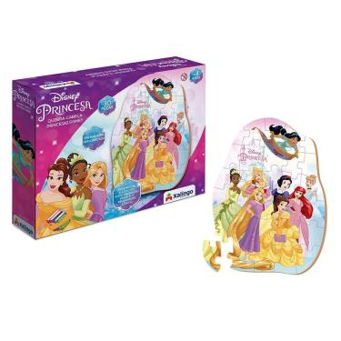 Imagem de Quebra-cabeças Princesas Disney Quebra-cabeça Princesas Disney