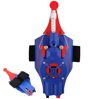 Imagem de Brinquedo Teia - Brinquedo Pulso Lançador Herói | Lançador corda aranha seda real Brinquedos legais Gadgets para crianças Acessórios cosplay Halloween Pisole