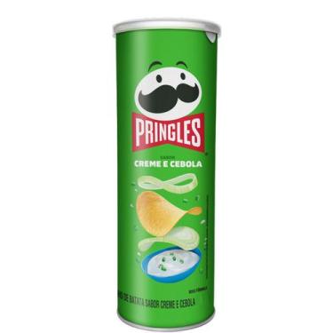 Imagem de Batata Onda Pringles Creme E Cebola 109G
