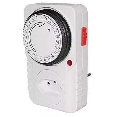 Imagem de Timer Temporizador Analógico Bivolt Programável Liga Desliga