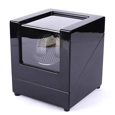 Imagem de Enrolador de relógio automático com motor silencioso, Enrolador de relógio duplo automático Caixa de exibição de relógio Fonte de alimentação dupla adequada para relógio de pulso masculino e feminino