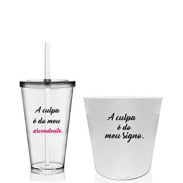 Imagem de Kit Copo e Balde Personalizados Meu Signo