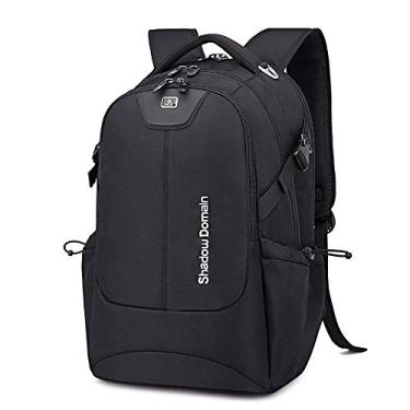 Imagem de Mochila multicamadas durável, mochila masculina/feminina durante a noite com bolsa impermeável para viagens ao ar livre de grande capacidade cabe em 15,99
