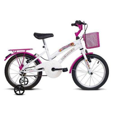 Imagem de Bicicleta Verden Breeze Branco Com Pink Aro 16 - Verden Bikes