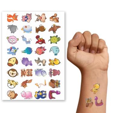 Imagem de Tatuagem Temporária Infantil Animais | Kit Festa 32-018