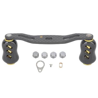 Imagem de AlçA do Carretel de Pesca, Carretel de Pesca de 95 Mm Botão Giratório Cabo de ForçA Cabo Duplo Carretel de Arremesso de Iscas Substituição do Braço Oscilante para D S A (Ouro)