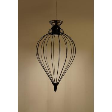 Imagem de Pendente Aramado Alumínio Preto Ref. 140065841 - Femarte Femarte