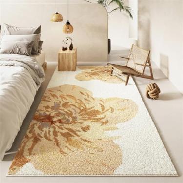 Imagem de Tapete de cabeceira do quarto velo mais tapetes de design engrossado tapete decorativo da sala de estar, 2,80x120cm(31,4x47in)