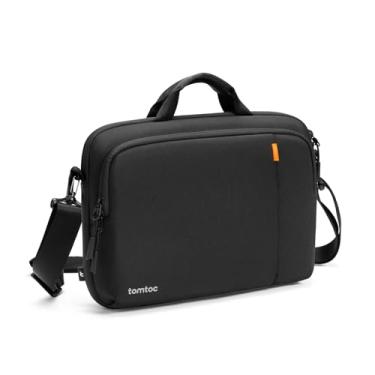 Imagem de Bolsa de ombro para notebook tomtoc, proteção 360°, para notebooks Acer/Dell/HP/ASUS/Lenovo/Samsung/Chromebook de 15,6 polegadas, impermeável, para uso diário