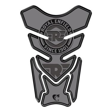 Imagem de Protetor De Tanque Adesivo Moto Royal Enfield Cor Preto