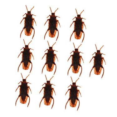 Imagem de SAFIGLE 10 Pçs Truques De Festa De Plástico Baratas De Plástico Simulação Adereços De Brincadeira De Festa Brinquedos De Brincadeira De Mosca Brinquedos Paródia De Adereços Complicados De