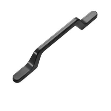 Imagem de Puxadores de porta de armário de cozinha preto americano de liga de alumínio puxadores de gaveta armário guarda-roupa puxa ferragens de móveis, 6143,160mm