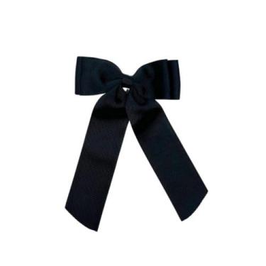 Imagem de Laço Para Cabelos Mulheres adulto Infantil No Bico De Pato (Preto)