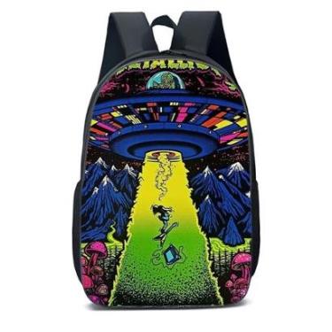 Imagem de MOCHILA ESCOLA INFANTIL JUVENIL ANIME MENINO ET PUXANDO AS COISAS-Unissex