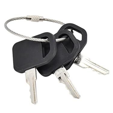 Imagem de Notonmek 3 chaves de ignição AM131841 AM101600 compatíveis com John Deere Gator CS/CX/HPX 4X2 4X4 6X4 300 400 X400 X500 GX GT LX Series 130 160 165 240 240 240 45