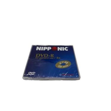 Imagem de Dvd-r virgem 8x 4.7gb 120 minutos nopponic - NIPPONIC