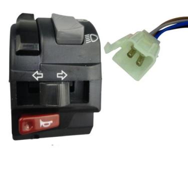 Imagem de Interruptor Chave de Luz Punho Liga/Desliga Farol YS 250 Fazer - Loja 