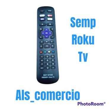 Imagem de Controle sky 9185  SEMP Roku TV