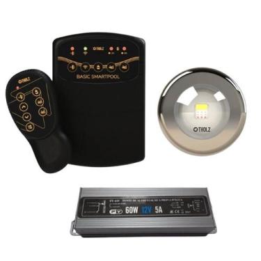 Imagem de 1x led 10w tholz + fonte 60w + basic smartpool, 10W