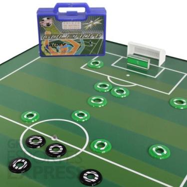 Imagem de Campo de Futebol de Botão com 2 Times Completos  - Klopf - Cód. 102940