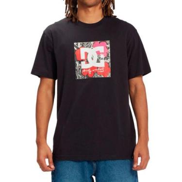 Imagem de Camiseta DC Shoes AW Life And Death HSS Masculina Preto, Preto, M