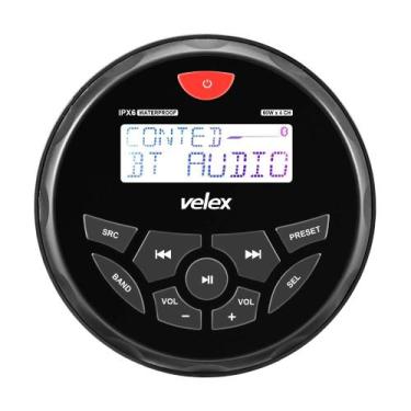 Imagem de Rádio Marinizado Vx150 Velex Bluetooth Mp3 Usb Stereo Am/fm - Abrolhos