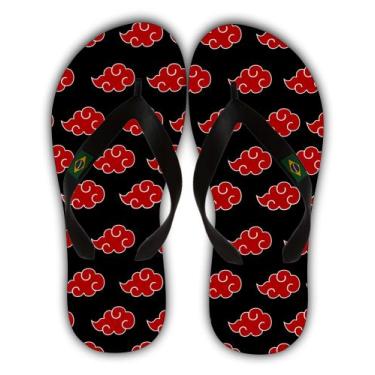 Imagem de Chinelo Naruto Adulto Infantil Unissex - HenriqueShop, Modelo 4, 45/46