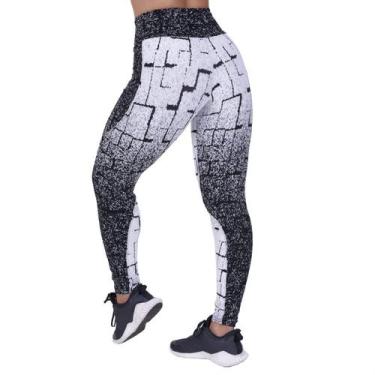 Imagem de Legging Fitness Feminina Recortes Degrade Cós Transpassado Orbis - Orb