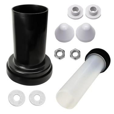 Imagem de OasisFlow Conector de tubo de vaso sanitário pendurado na parede, peças de banheiro duráveis com fácil substituição, compatível com Geberit 152.404.46.1, peças de bidê e bidê