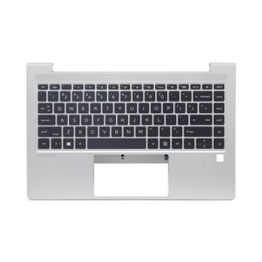 Imagem de Novo apoio para as mãos de substituição para HP ProBook 440 G9 445 G9 capa superior com teclado retroiluminado N01287-001