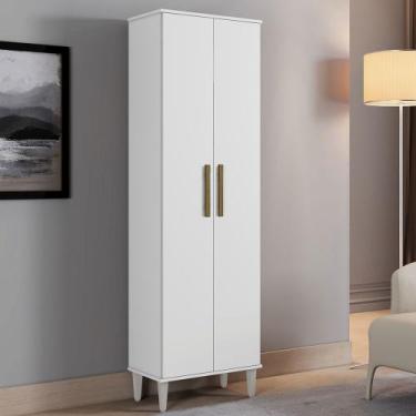 Imagem de Multiuso Goiânia 02 Portas em MDP Kaiki Móveis, Branco