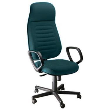 Imagem de Cadeira Presidente com Espaldar Alto Linha Blenda Verde - Design Offic