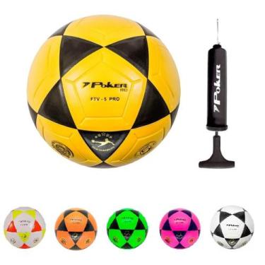 Imagem de Kit Bola de Futevôlei Altinha Rio PU FTV-5 Pro + Bomba de Ar Way Poker