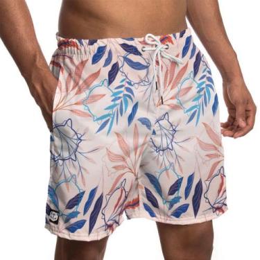 Imagem de Short Tactel Masculino com Bolsos Estampado 1021 - Pierre Couto, Mascu