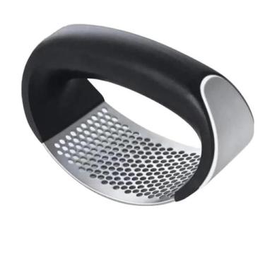 Imagem de Amassador Para Alho Manual Em Inox Espremedor Triturador - TopChef